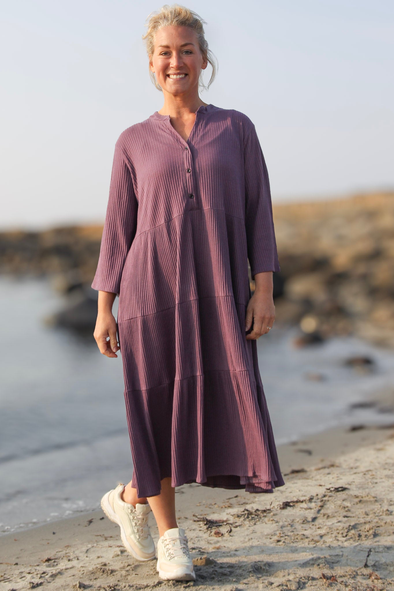 Lilla Kjole Miryam Lilla Grå