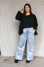 Hiku Pants Harmaa Sininen Stretch