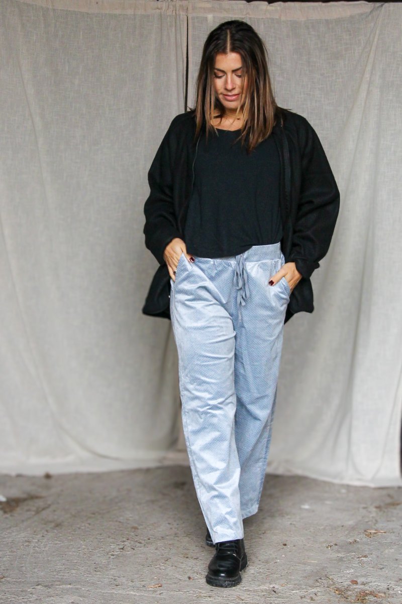 Hiku Pants Harmaa Sininen Stretch