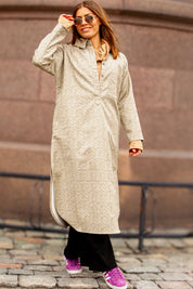 Light Grey Denim Shirt Daly Light Grey