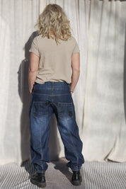 Dark Indigo Blue Jeans Grimeton Dark Indigo Blue