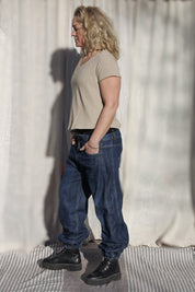 Dark Indigo Blue Jeans Grimeton Dark Indigo Blue