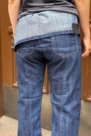 Mörkblå Vikjeans Vintage Dark Blue
