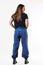 Dark Blue Jeans Sudersand Dark Blue Wash