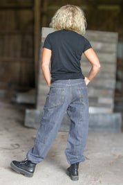 Dark Grey Jeans Sudersand Dark Grey Wash