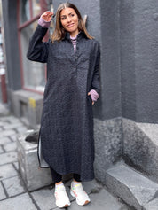 Dark Grey Denim Shirt Daly Dark Grey