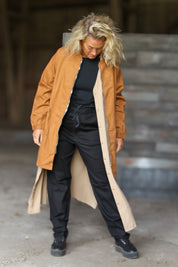 Rust-colored Cargo Jacket Abisko Rust