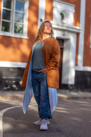 Rust-colored Cargo Jacket Abisko Rust