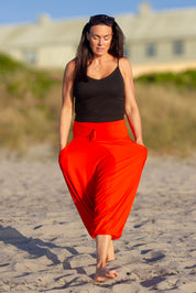 Orange Haremsbyxa Yoga Basic Original Orange