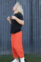 Orange Haremsbyxa Yoga Basic Original Orange