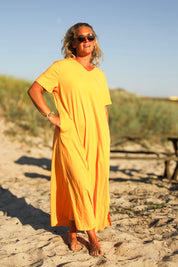 Orange Dress Milly Orange
