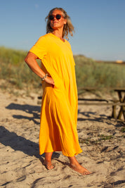 Orange Dress Milly Orange
