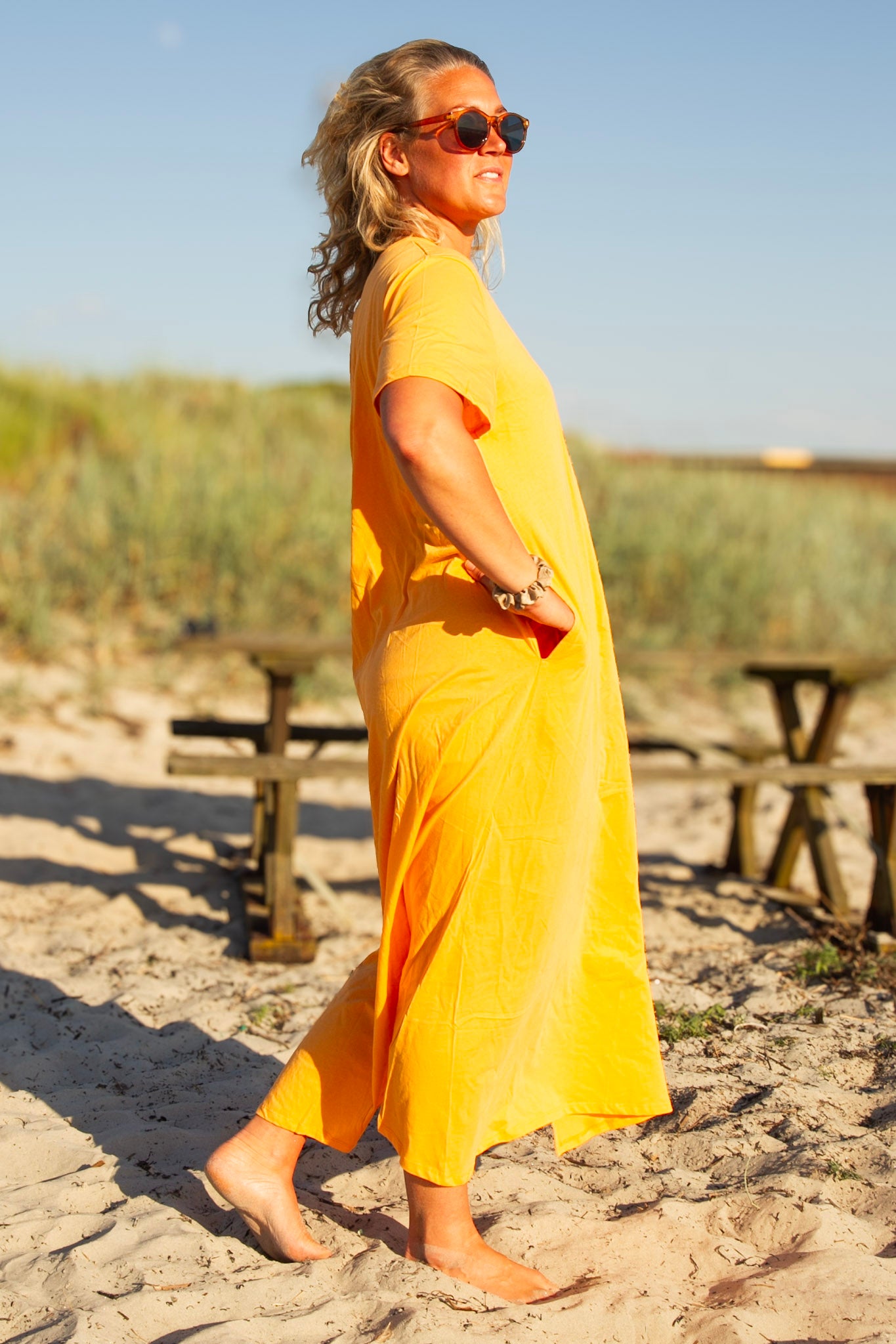 Orange Dress Milly Orange