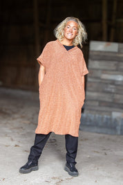 Brown Dress Quarts Copper