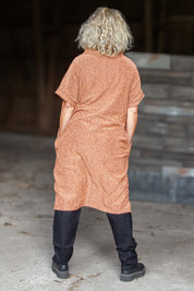 Brown Dress Quarts Copper