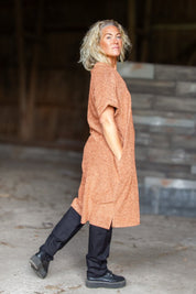 Brown Dress Quarts Copper
