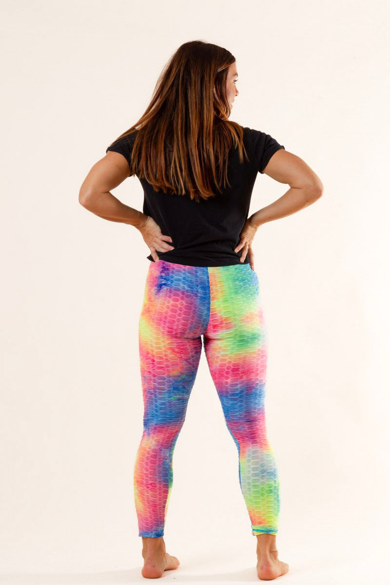 Rainbow Tights Ivy Batik Rainbow