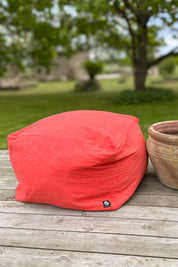 Rød/Orange Beanbag Cover Sandön Rød/Orange