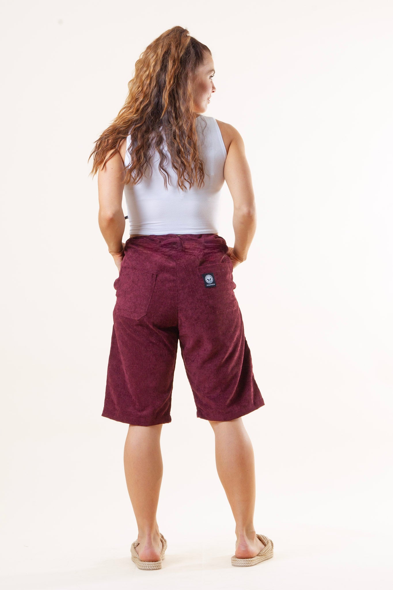 Sarek Cord Shorts Vinrød