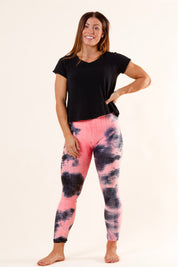 Pink Tights Ivy Batik Pink