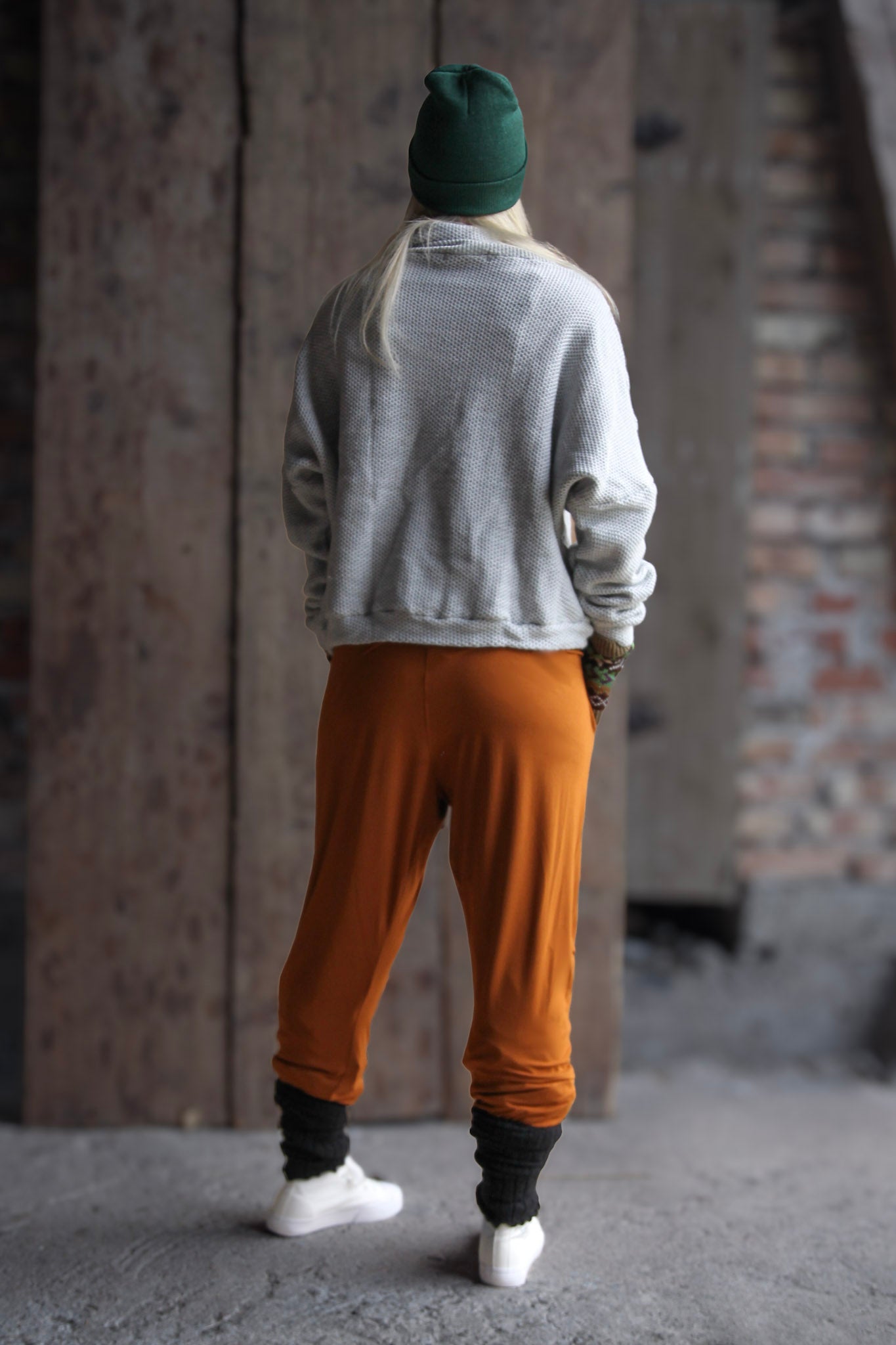 Rostfärgad Byxa Pockety Rust