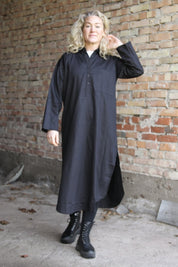 Black Shirt Dress Dhaliz Black
