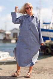 Hellblaues Jeanshemd Daly Hellblau