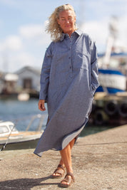 Hellblaues Jeanshemd Daly Hellblau