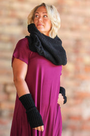Svart Halsduk Ingrid Black