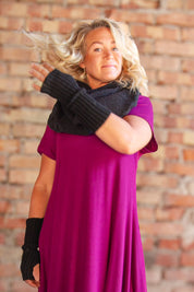 Svart Halsduk Ingrid Black