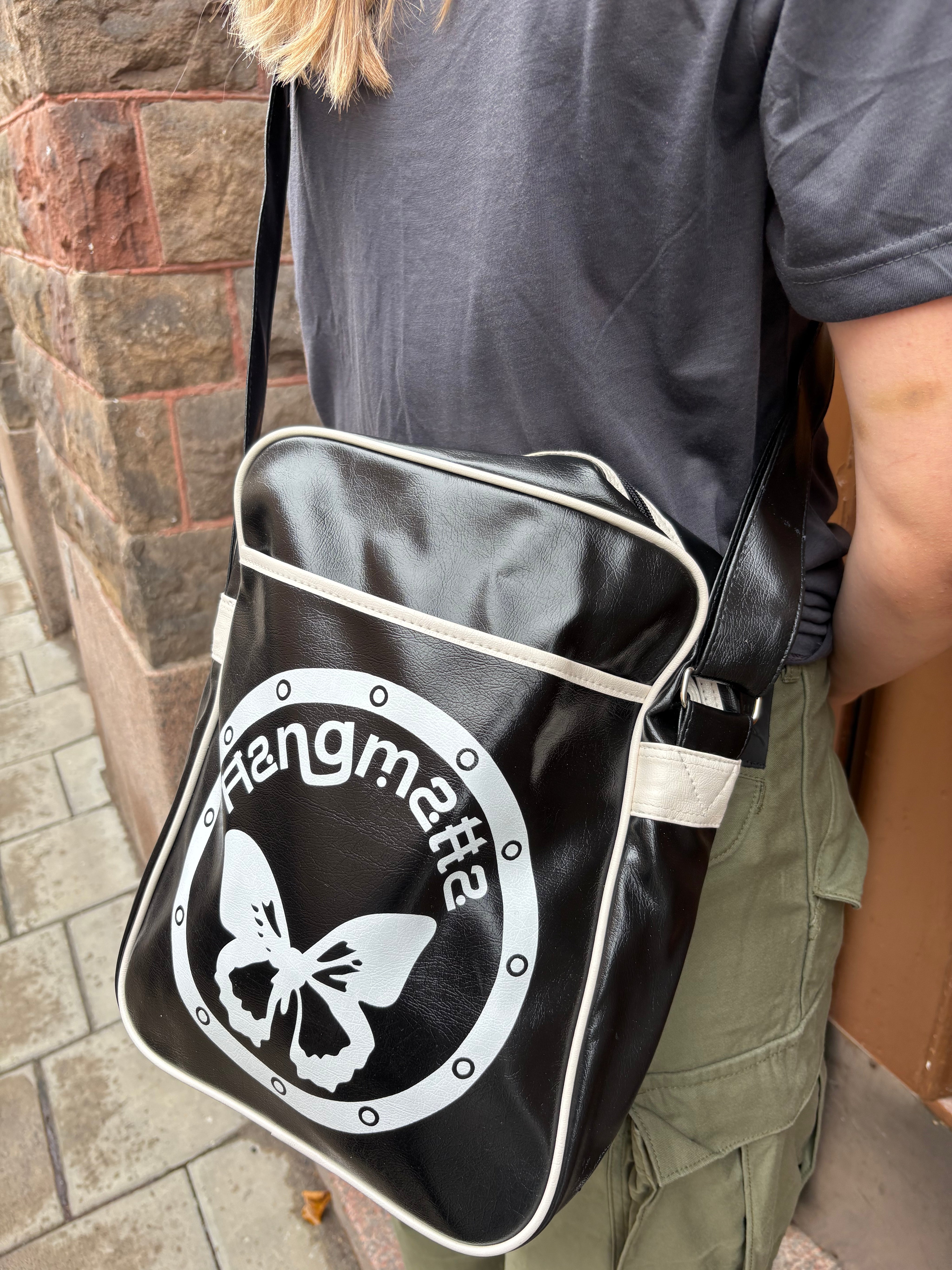 Svart Hangmatta Vintage Väska Black
