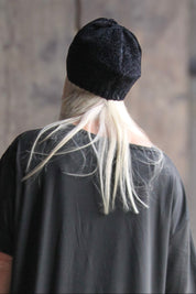 Svart Mössa Elise Knit Beret Black