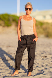 Black Trousers Kaimana Black