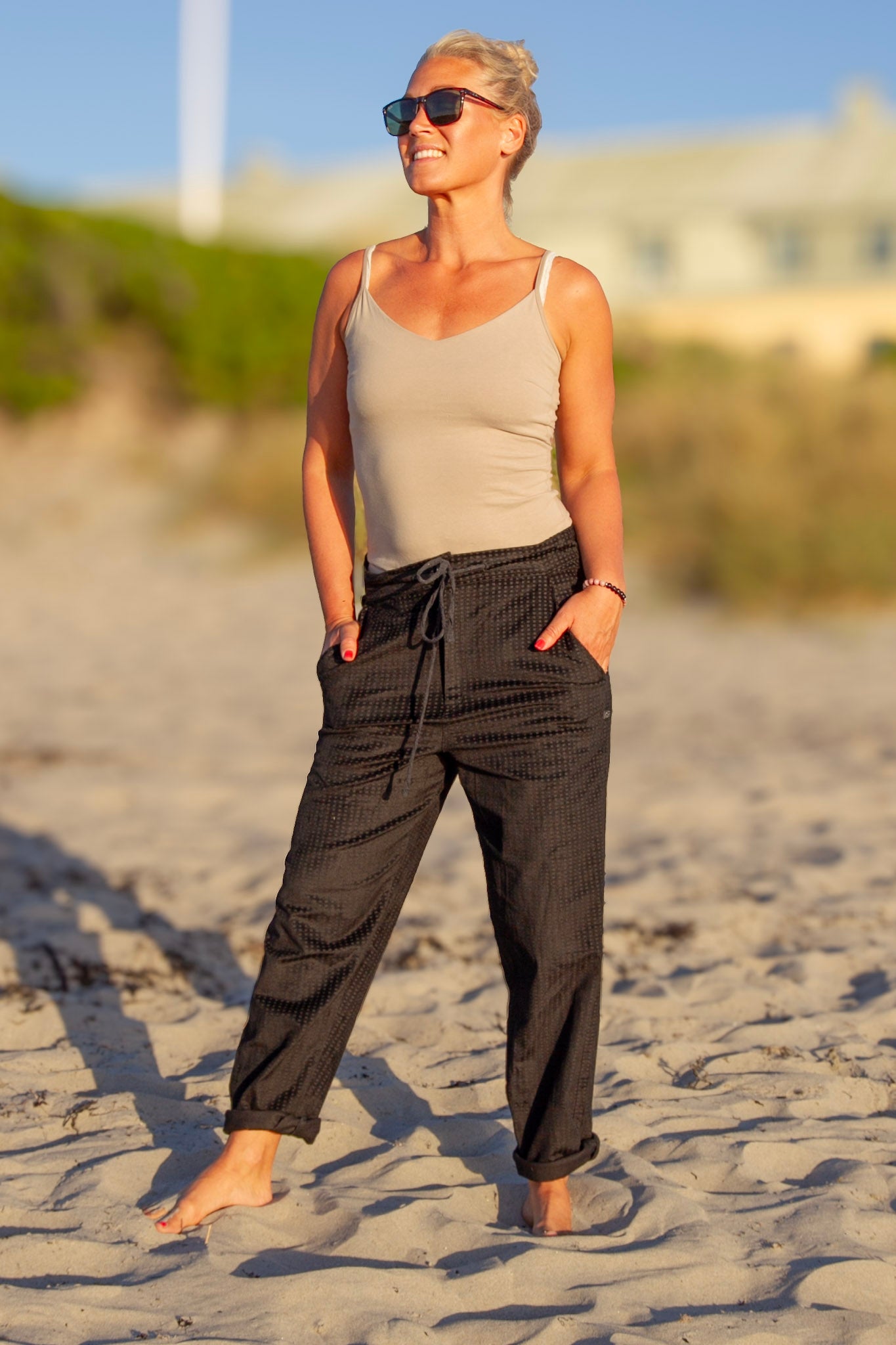 Black Trousers Kaimana Black