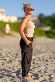 Black Trousers Kaimana Black