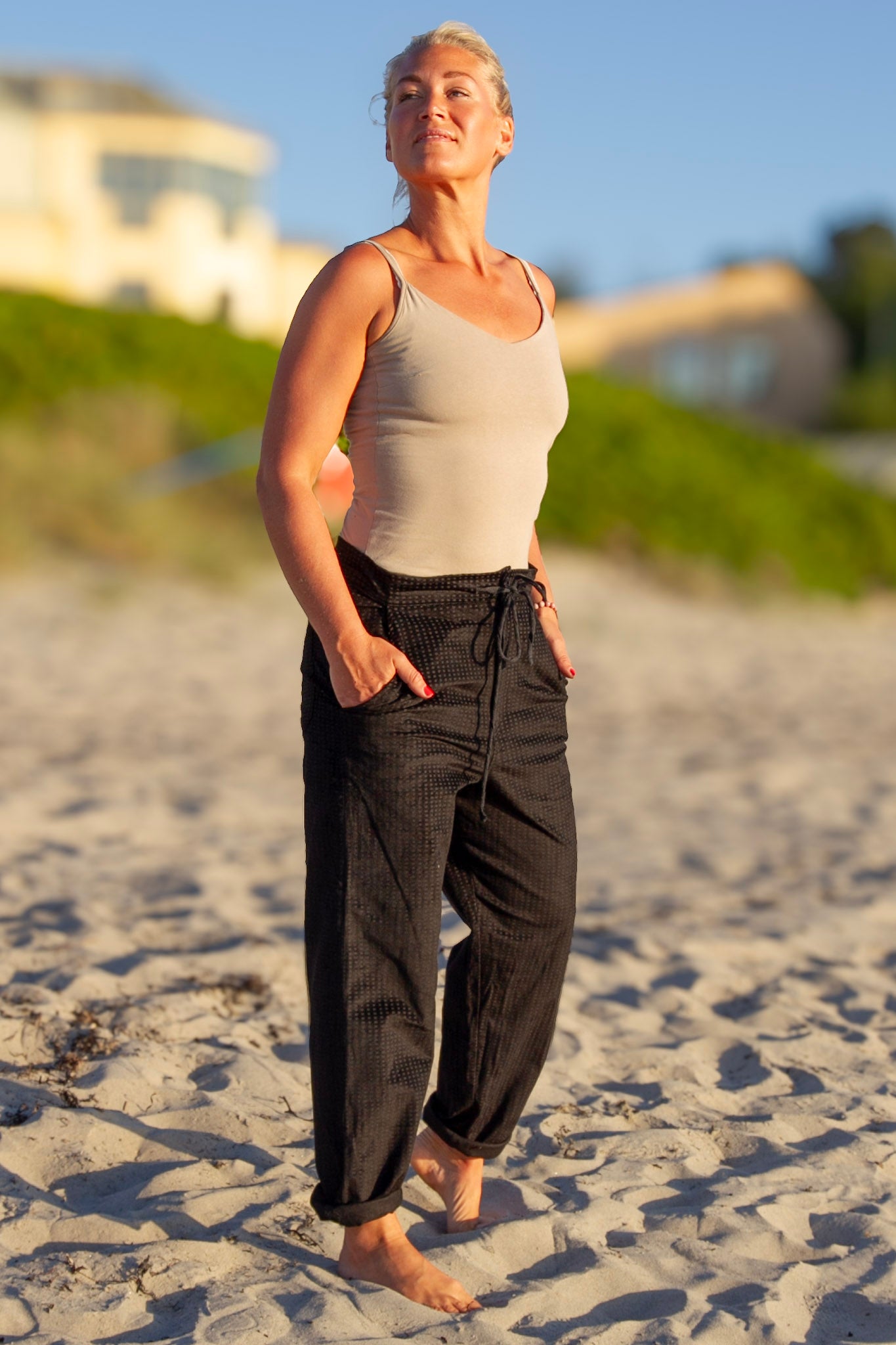 Black Trousers Kaimana Black