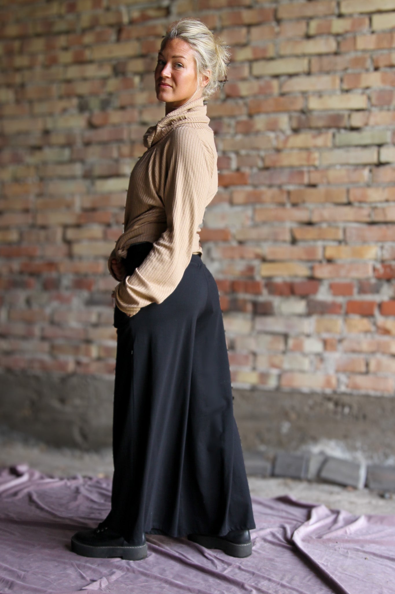 Svart Byxa Lahina Original Black