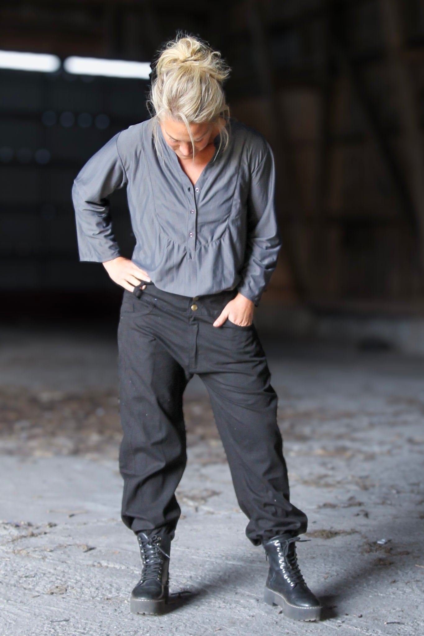 Black Cargo Pants Grimeton Cargo New Black