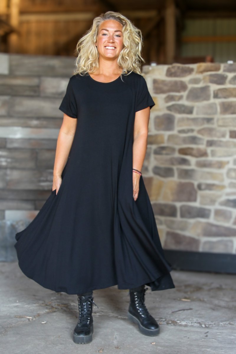 Svart Klänning Ballerina Original Black