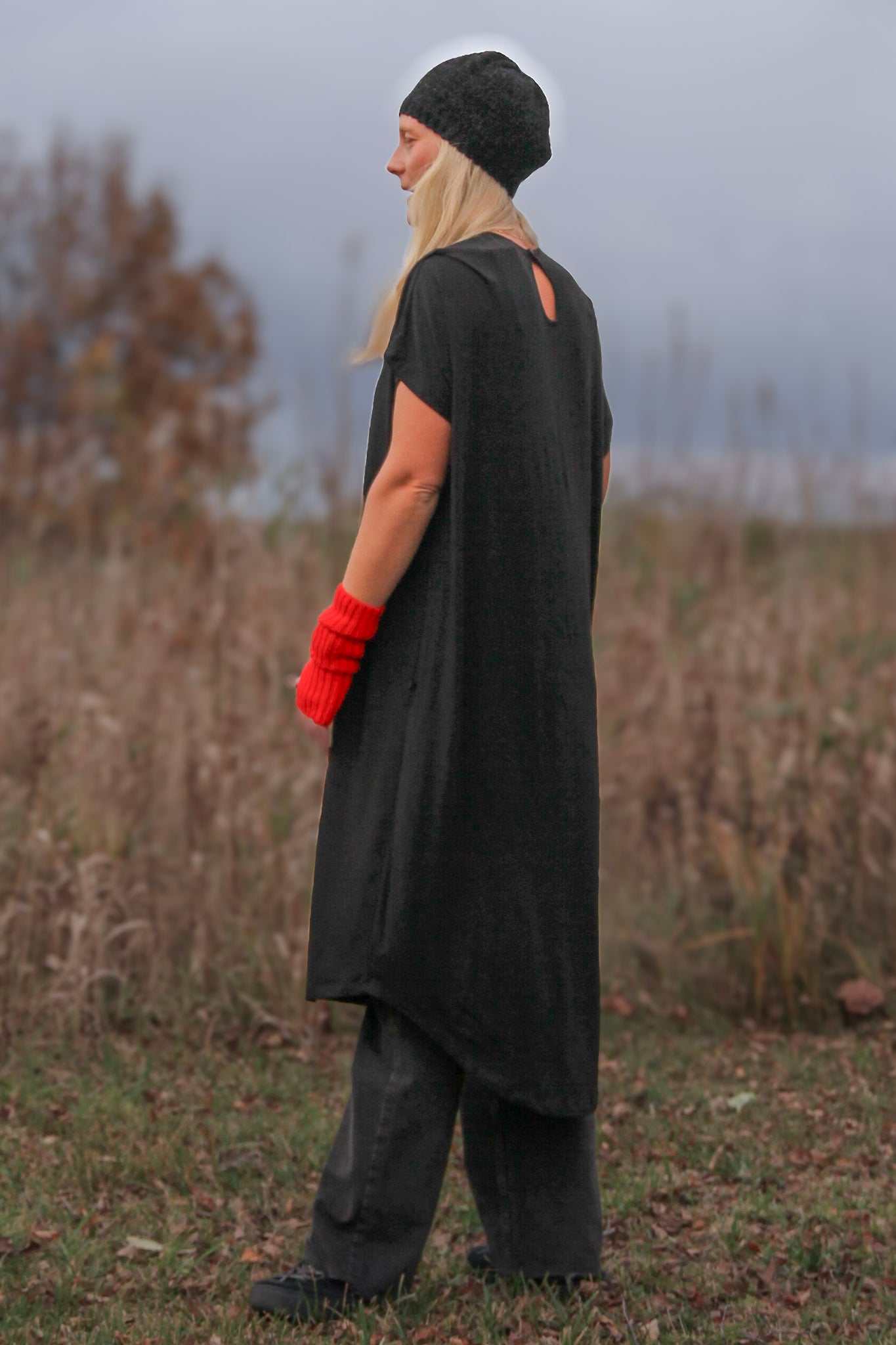 Schwarzes Kleid Eveline Schwarz