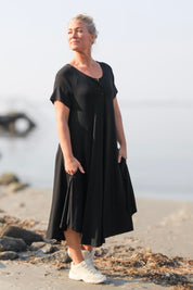 Svart Klänning Lillyane Long Black