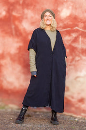 Svart Klänning Sahara Longshirt Black