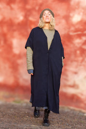 Svart Klänning Sahara Longshirt Black