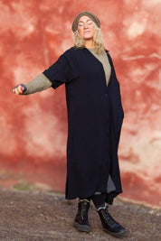 Svart Klänning Sahara Longshirt Black