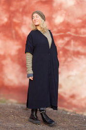 Svart Klänning Sahara Longshirt Black