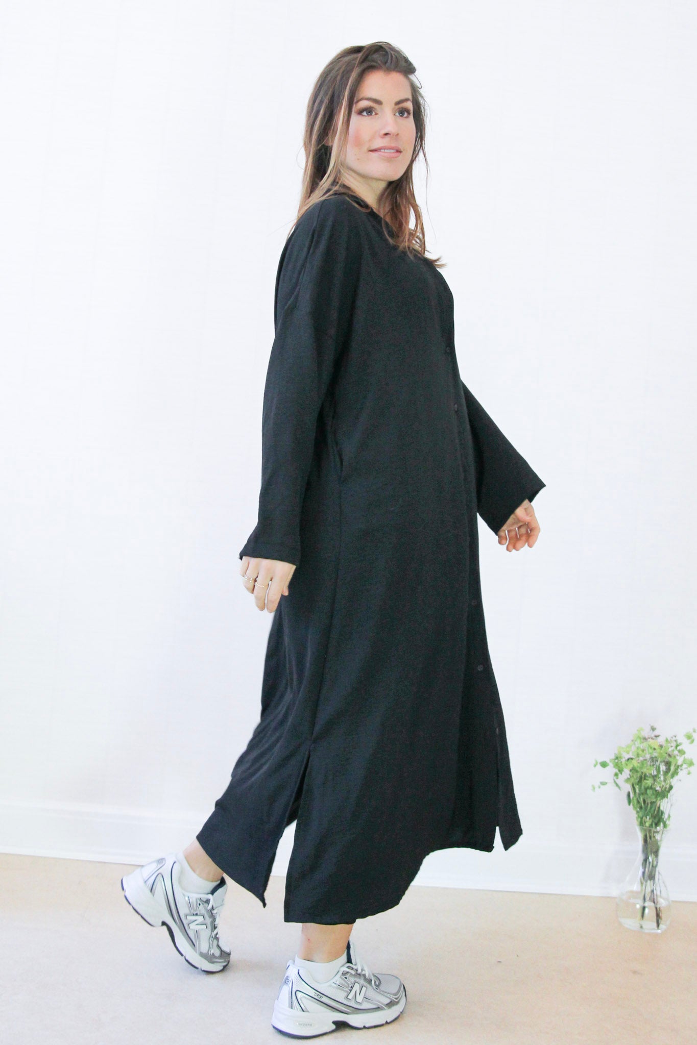 Black Dress Sahara Longsleeve Black