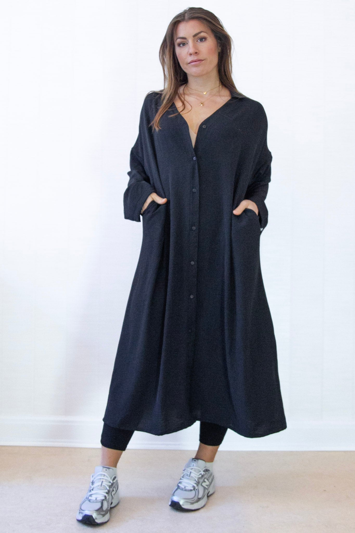 Black Dress Sahara Longsleeve Black
