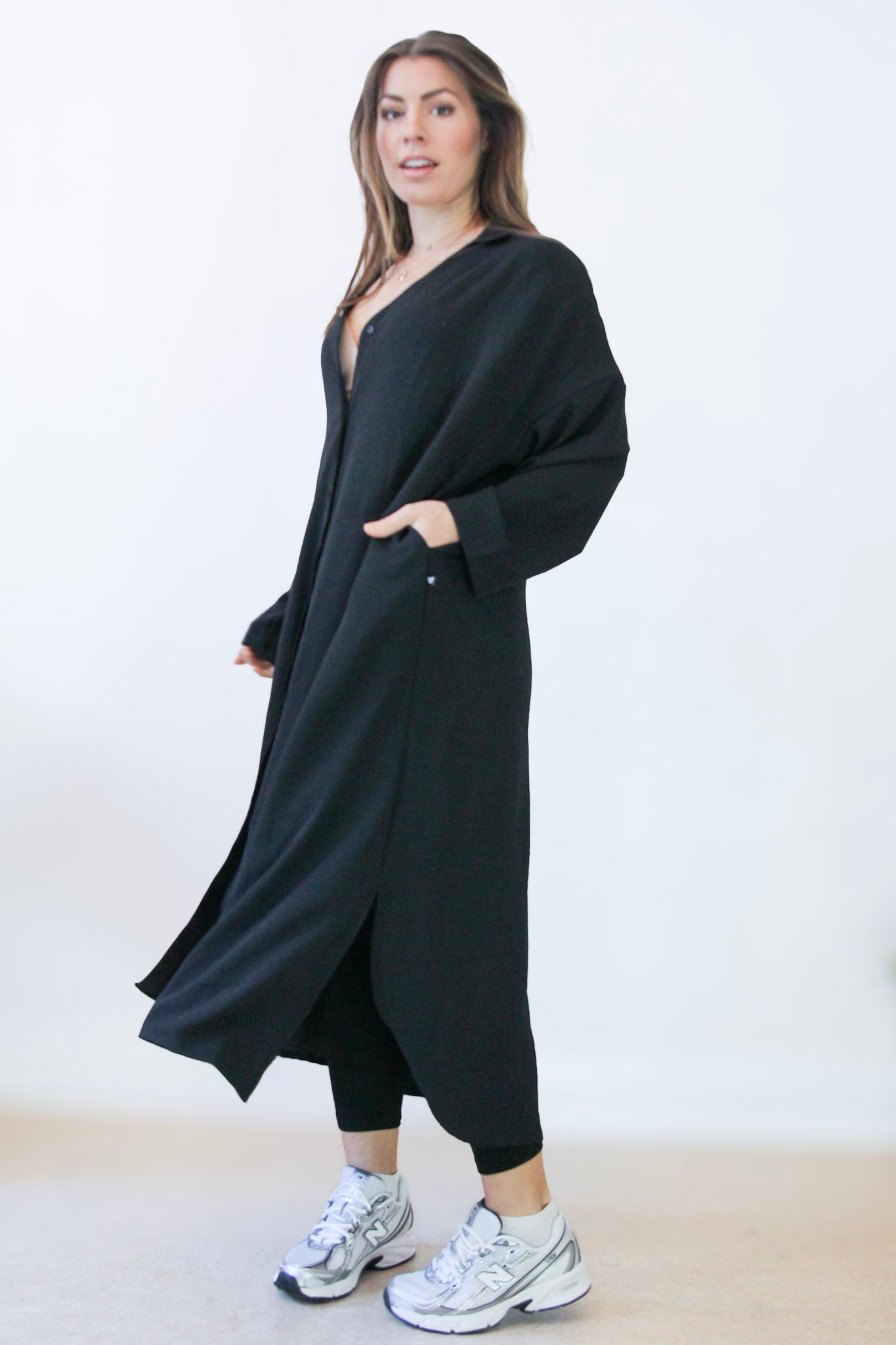 Black Dress Sahara Longsleeve Black