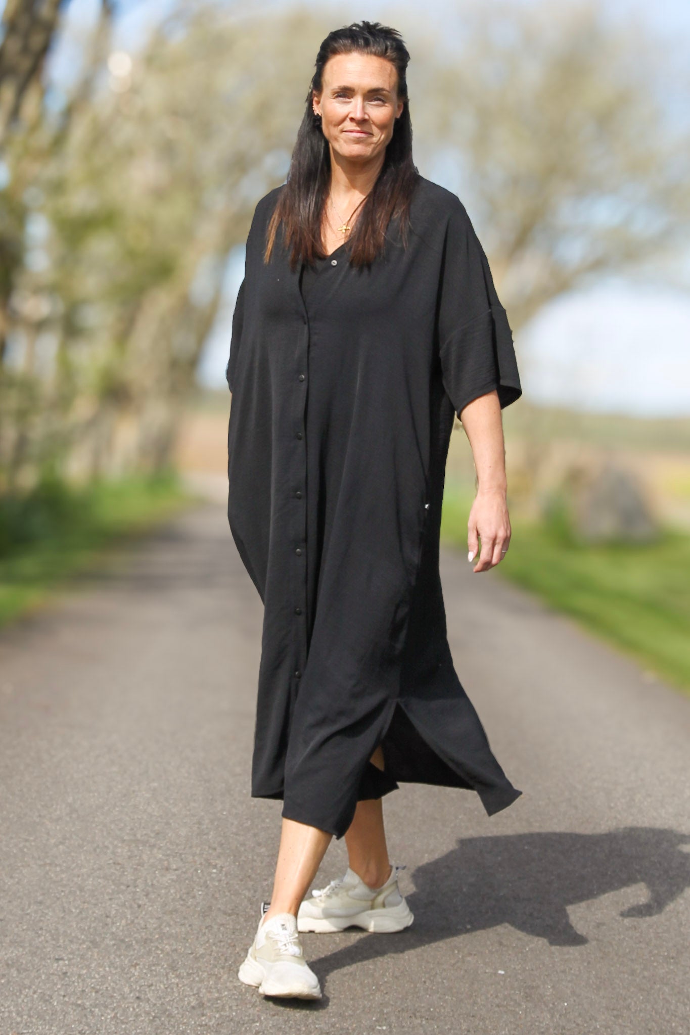 Black Dress Sahara Longshirt Black