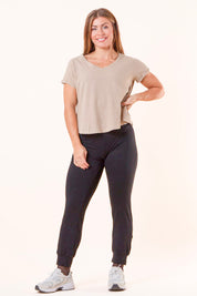 Black Leggings Basic Black